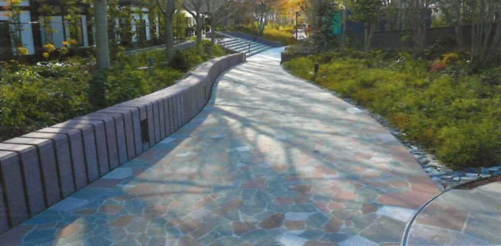 礎碑・乱張り