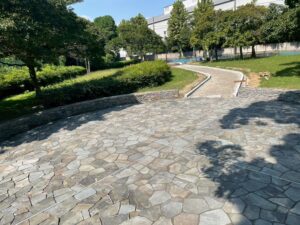 床石碑・乱張り